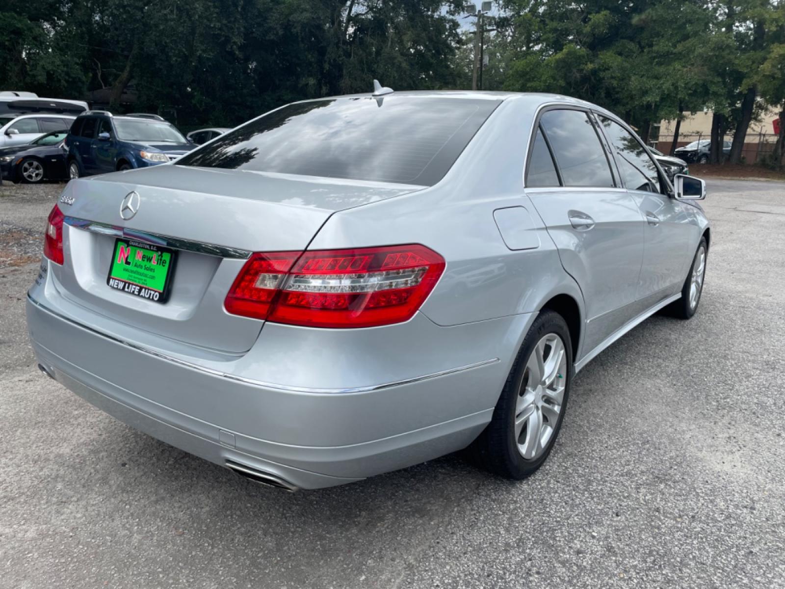 2010 SILVER MERCEDES-BENZ E-CLASS E550 (WDDHF7CB5AA) with an 5.5L engine, Automatic transmission, located at 5103 Dorchester Rd., Charleston, SC, 29418-5607, (843) 767-1122, 36.245171, -115.228050 - Photo #6
