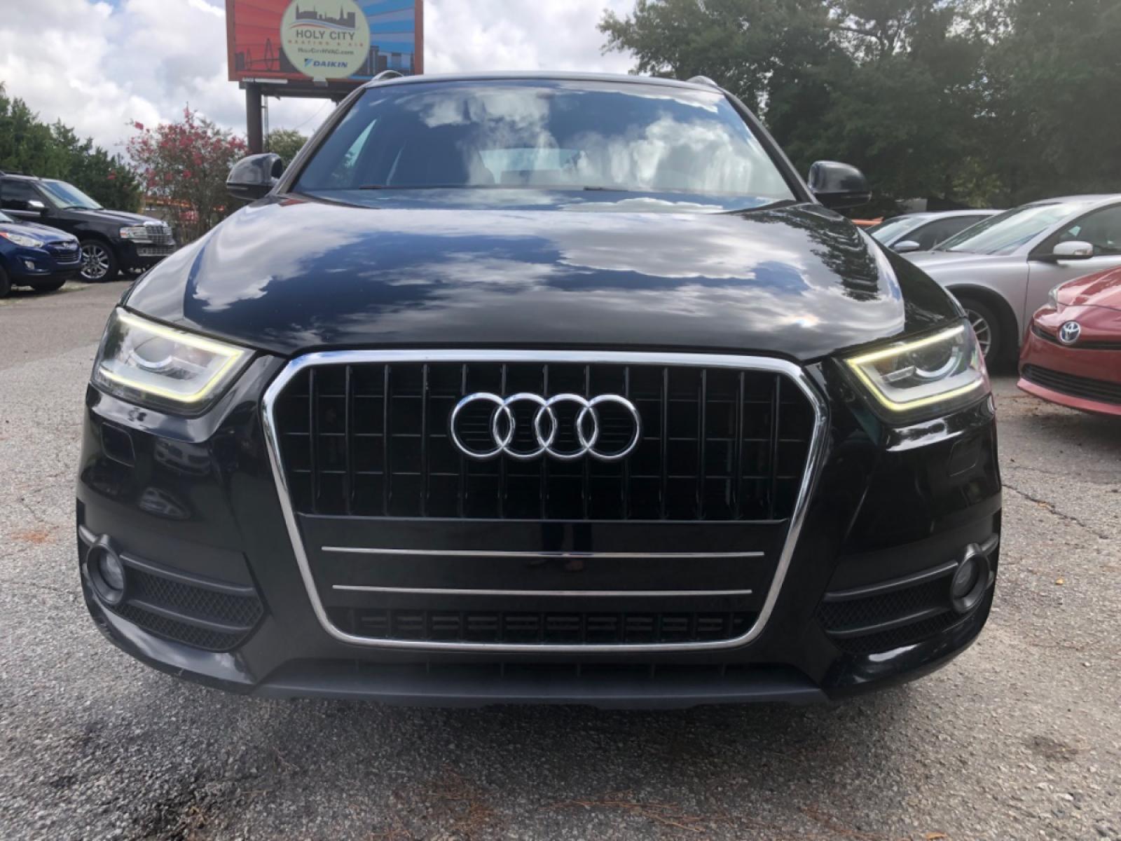 2015 BLACK AUDI Q3 PREMIUM PLUS (WA1EFCFS2FR) with an 2.0L engine, Automatic transmission, located at 5103 Dorchester Rd., Charleston, SC, 29418-5607, (843) 767-1122, 36.245171, -115.228050 - Beautiful interior with Leather, Panoramic Sunroof, CD/AUX/Bluetooth, Navigation, Dual Climate Control, Power Everything (windows, locks, seats, mirrors), Power Liftgate, Heated Seats, Keyless Entry, Push Button Start, Alloy Wheels. Only 103k miles!! Located at New Life Auto Sales! 2018-2023 Top - Photo #1