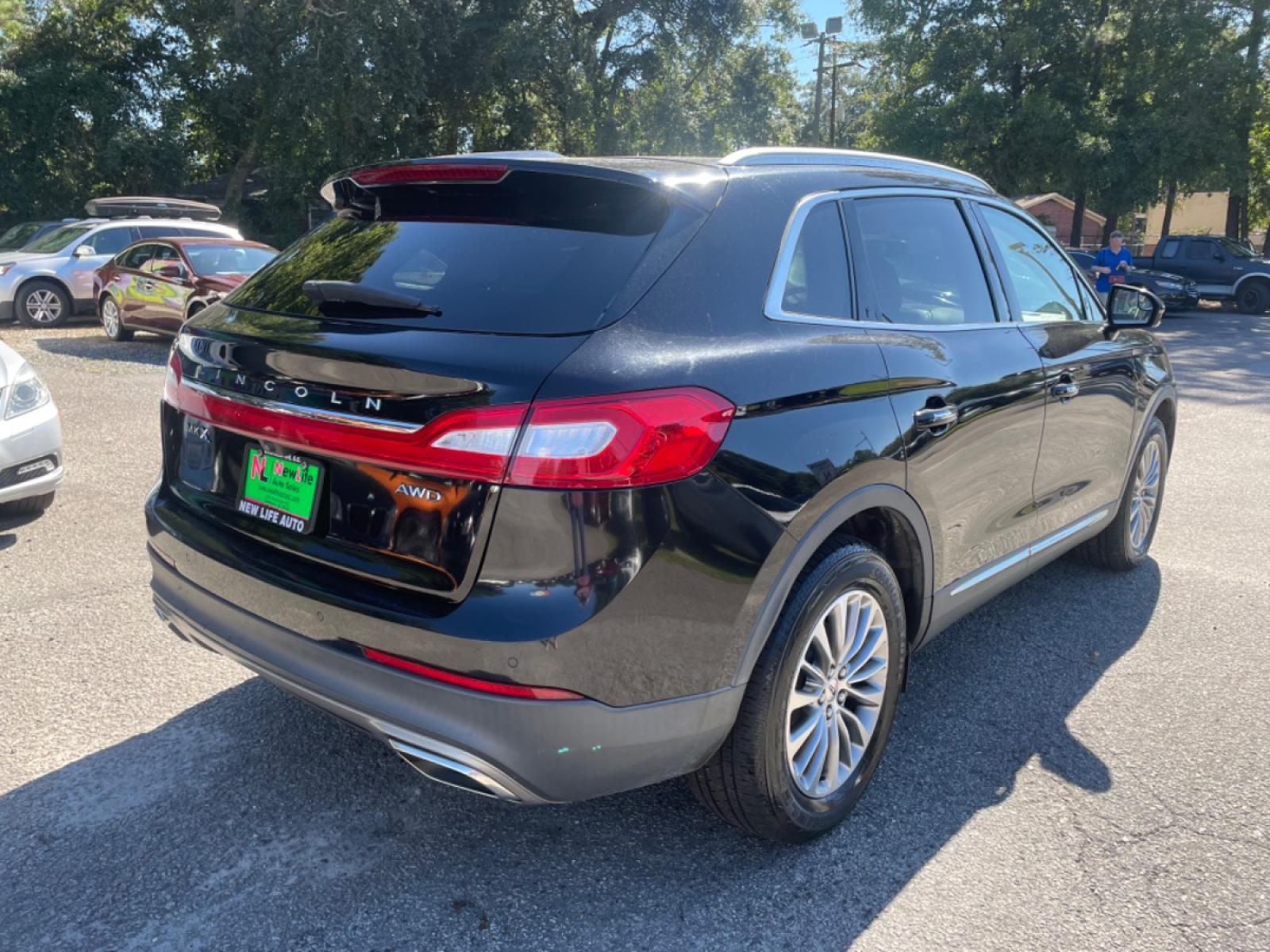 2016 BLACK LINCOLN MKX SELECT (2LMPJ8KR2GB) with an 3.7L engine, Automatic transmission, located at 5103 Dorchester Rd., Charleston, SC, 29418-5607, (843) 767-1122, 36.245171, -115.228050 - Photo #5