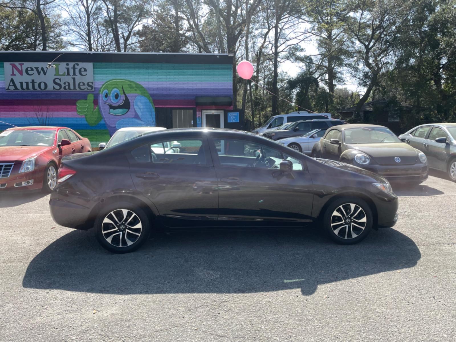2015 BLACK HONDA CIVIC EX (2HGFB2F85FH) with an 1.8L engine, Continuously Variable transmission, located at 5103 Dorchester Rd., Charleston, SC, 29418-5607, (843) 767-1122, 36.245171, -115.228050 - Clean CarFax (no accidents reported!) Clean interior with Sunroof, CD/AUX/Bluetooth, Blind Spot Camera, Power Windows, Power Locks, Power Mirrors, Keyless Entry, Push Button Start, Alloy Wheels. Certified One Owner! Local Trade-in!! 127k miles Located at New Life Auto Sales! 2018-2023 Top 5 Final - Photo #7