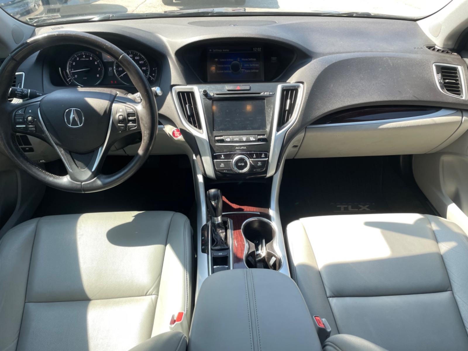 2017 GRAY ACURA TLX (19UUB1F36HA) with an 2.4L engine, Continuously Variable transmission, located at 5103 Dorchester Rd., Charleston, SC, 29418-5607, (843) 767-1122, 36.245171, -115.228050 - Photo #14
