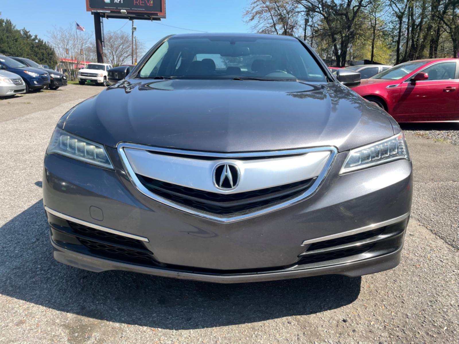 2017 GRAY ACURA TLX (19UUB1F36HA) with an 2.4L engine, Continuously Variable transmission, located at 5103 Dorchester Rd., Charleston, SC, 29418-5607, (843) 767-1122, 36.245171, -115.228050 - Photo #1