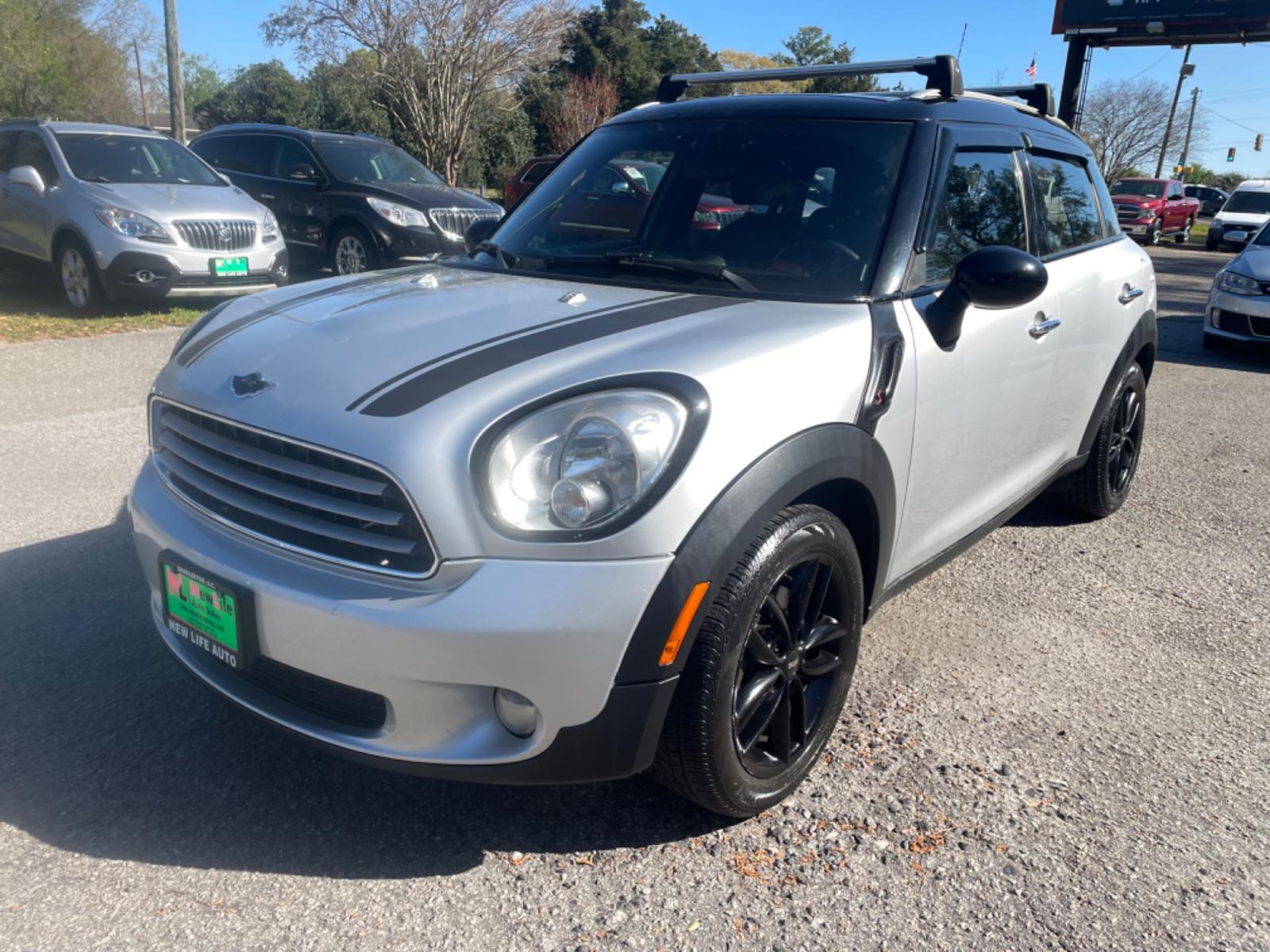 2013 SILVER MINI COOPER COUNTRYMAN (WMWZB3C54DW) with an 1.6L engine, Automatic transmission, located at 5103 Dorchester Rd., Charleston, SC, 29418-5607, (843) 767-1122, 36.245171, -115.228050 - Clean interior with Leather, Double Sunroof, CD/AUX/USB, Handsfree Phone, Power Windows, Power Locks, Power Mirrors, Heated Seats, Keyless Entry, Push Button Start, All-weather Mats, Roof Rack, Alloy Wheels. ONLY 57k miles!! Located at New Life Auto Sales! 2018-2023 Top 5 Finalist for Charleston - Photo #2