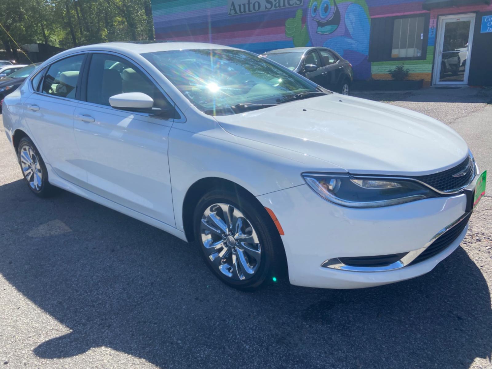 2016 WHITE CHRYSLER 200 LIMITED (1C3CCCAB1GN) with an 2.4L engine, Automatic transmission, located at 5103 Dorchester Rd., Charleston, SC, 29418-5607, (843) 767-1122, 36.245171, -115.228050 - Clean Inside & Out with Sunroof, Backup Camera, AUX/USB/Bluetooth, Power Everything (windows, locks, seats, mirrors), Push Button Start, Keyless Entry, Alloy Wheels. 118k miles Located at New Life Auto Sales! 2023 WINNER for Post & Courier's Charleston's Choice Pre-owned Car Dealer AND 2018-2024 To - Photo #0