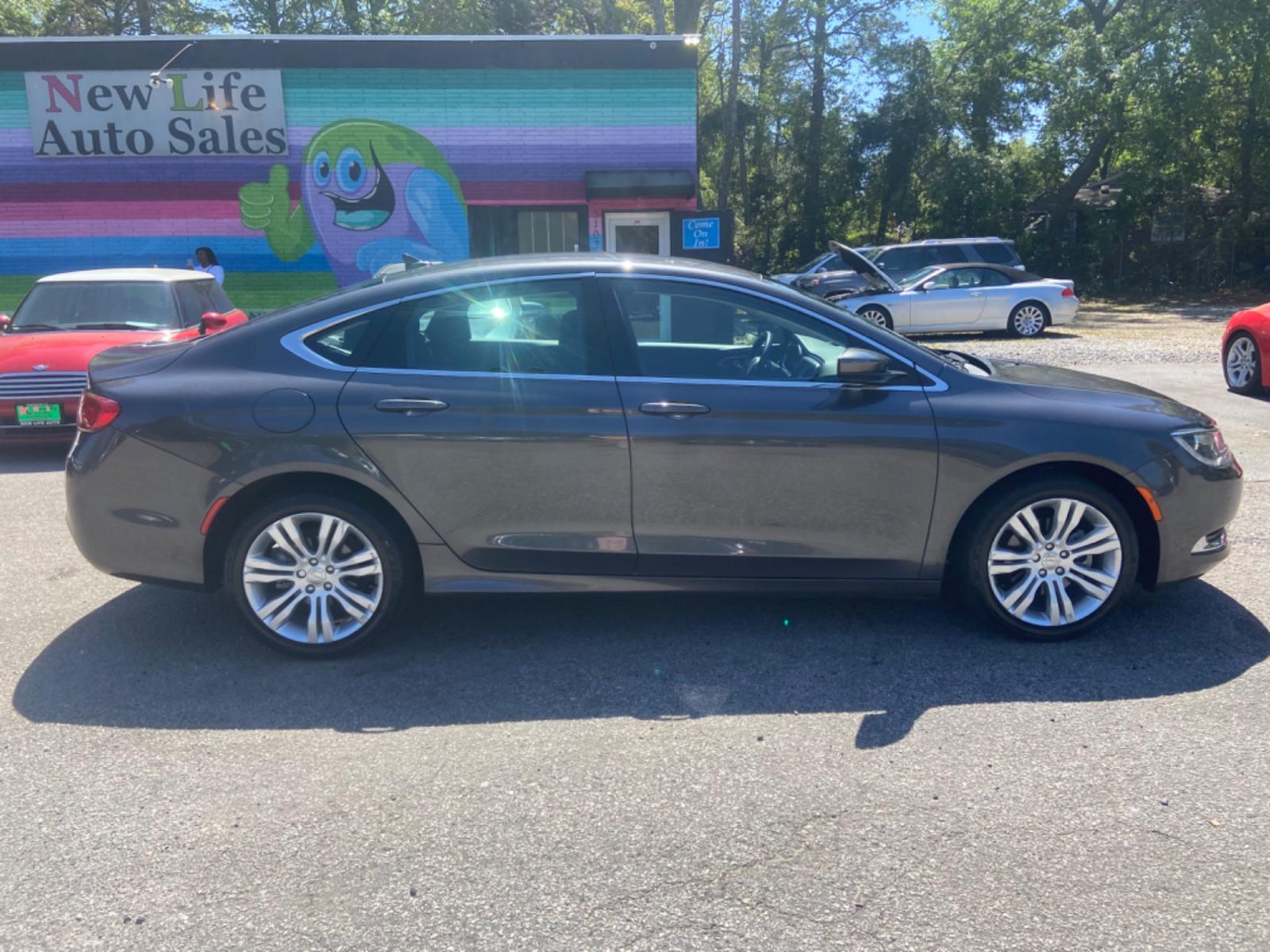2015 GRAY CHRYSLER 200 LIMITED (1C3CCCAB2FN) with an 2.4L engine, Automatic transmission, located at 5103 Dorchester Rd., Charleston, SC, 29418-5607, (843) 767-1122, 36.245171, -115.228050 - Clean interior with AUX/USB/Bluetooth, Power Everything (windows, locks, seats, mirrors), Push Button Start, Keyless Entry, Alloy Wheels. 123k miles Located at New Life Auto Sales! 2018-2023 Top 5 Finalist for Charleston City Paper's BEST PLACE TO BUY A USED CAR! 5103 Dorchester Road, North Charles - Photo #6