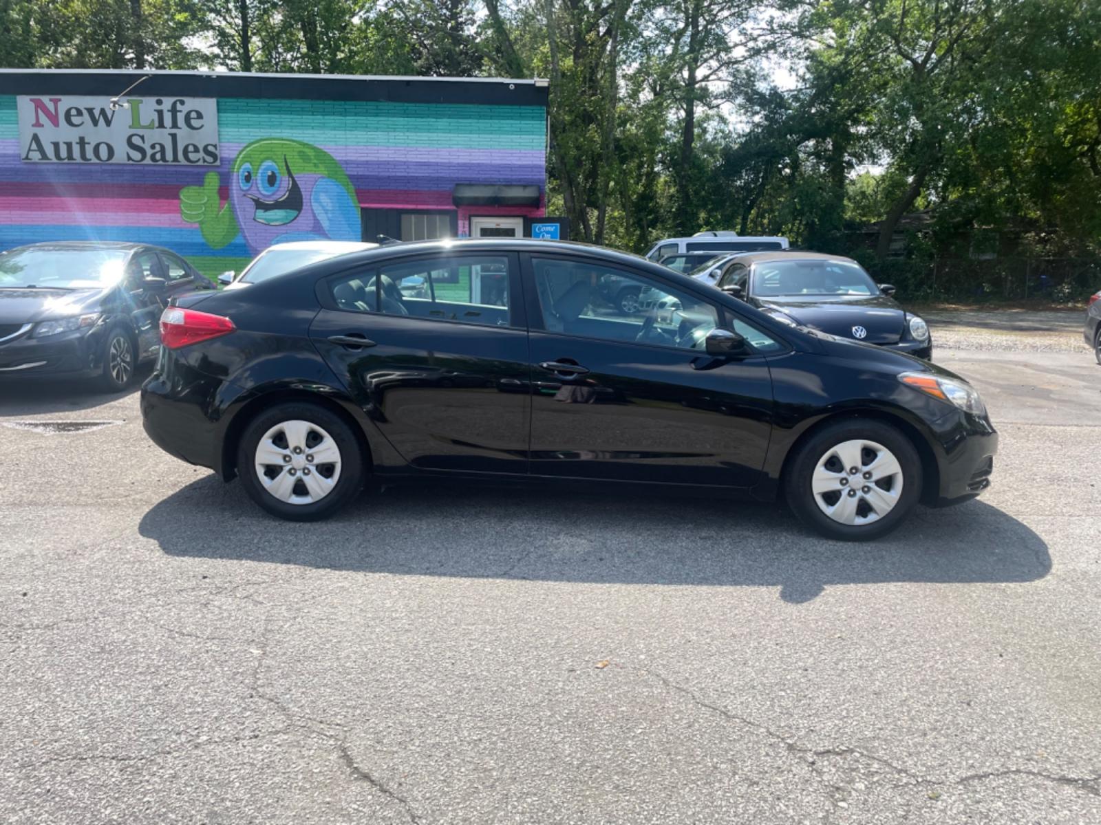 2015 BLACK KIA FORTE LX (KNAFK4A63F5) with an 1.8L engine, Automatic transmission, located at 5103 Dorchester Rd., Charleston, SC, 29418-5607, (843) 767-1122, 36.245171, -115.228050 - Photo #7