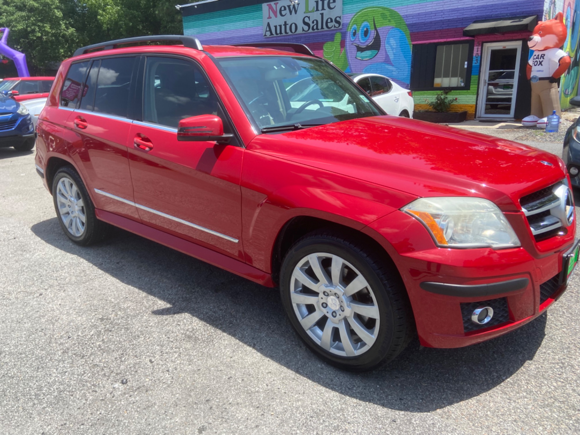 photo of 2010 MERCEDES-BENZ GLK - 133k miles! Beautiful Red Exterior! Loaded! 