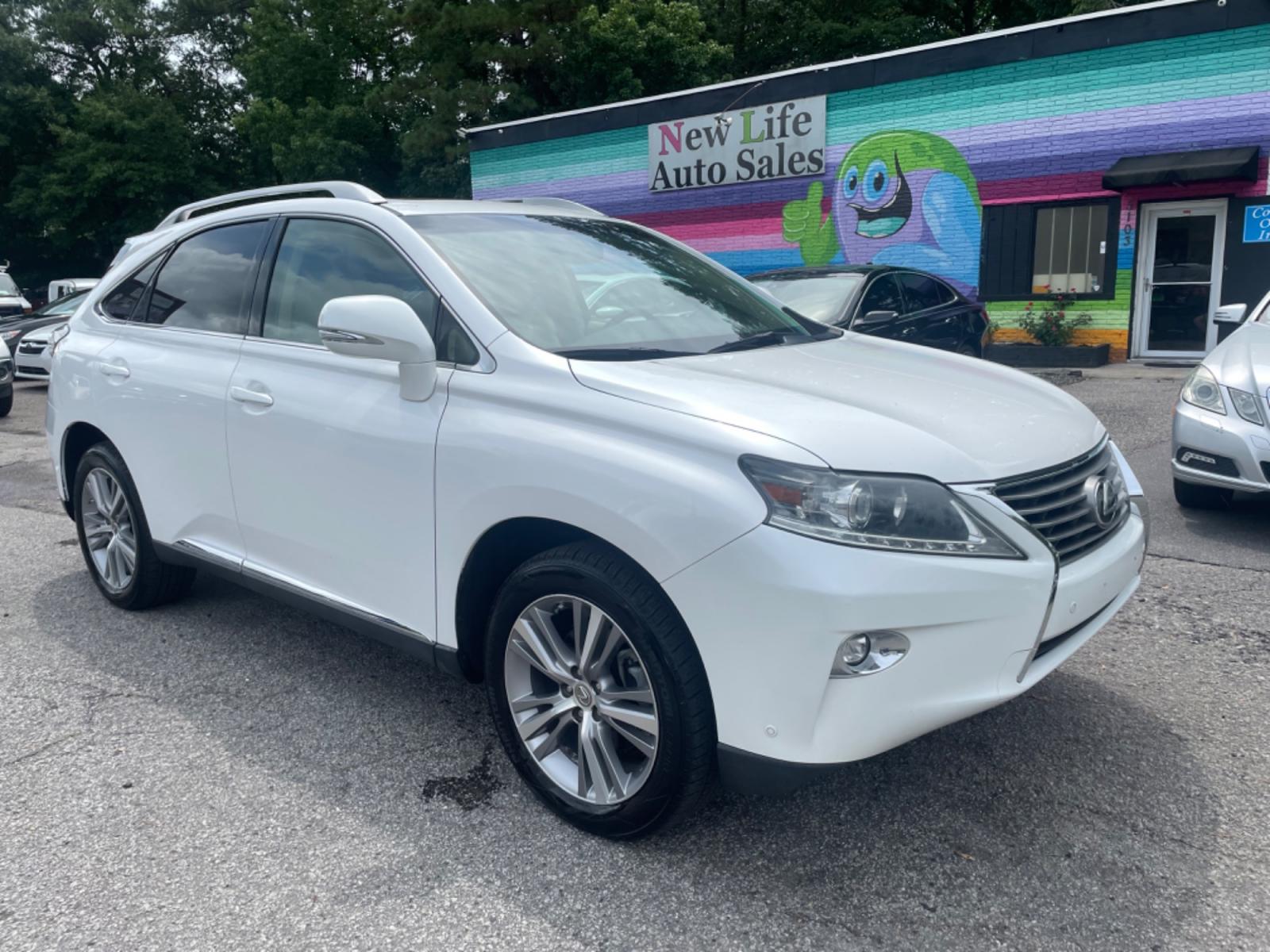 2015 WHITE LEXUS RX 350 (2T2ZK1BA9FC) with an 3.5L engine, Automatic transmission, located at 5103 Dorchester Rd., Charleston, SC, 29418-5607, (843) 767-1122, 36.245171, -115.228050 - Beautiful Interior with Leather, Sunroof, Navigation, Backup Camera, CD/AUX/Sat/Bluetooth, Dual Climate Control, Power Everything (windows, locks, seats, mirrors), Heated/Cooled/Memory Seats, Power Liftgate, Keyless Entry, Push Button Start, Alloy Wheels. 132k miles Located at New Life Auto Sales! - Photo #0
