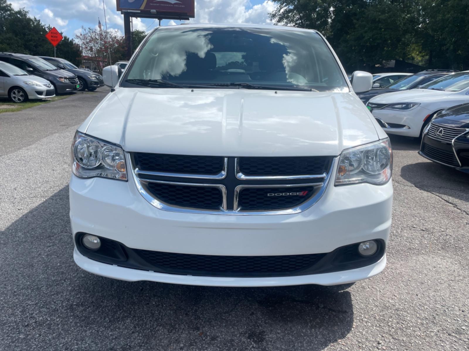2017 WHITE DODGE GRAND CARAVAN SXT (2C4RDGCG3HR) with an 3.6L engine, Automatic transmission, located at 5103 Dorchester Rd., Charleston, SC, 29418-5607, (843) 767-1122, 36.245171, -115.228050 - Local Trade-in with comfy Leather/Suede Interior, CD/AUX/USB/Sat/Bluetooth, Dual Climate Control, Power Everything (windows, locks, seat, mirrors), Power Liftgate, Power Sliding Doors, Rear Climate Control, Keyless Entry, Alloy Wheels. 140k miles Located at New Life Auto Sales! 2018-2023 Top 5 Fina - Photo #1