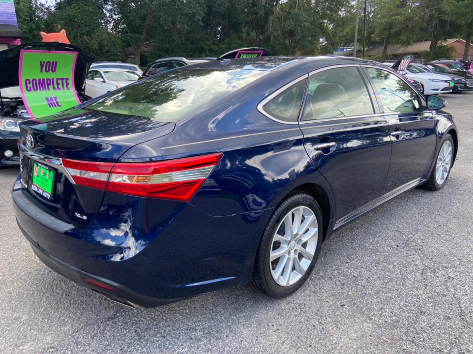 2013 BLUE TOYOTA AVALON BASE (4T1BK1EB3DU) with an 3.5L engine, Automatic transmission, located at 5103 Dorchester Rd., Charleston, SC, 29418-5607, (843) 767-1122, 36.245171, -115.228050 - Clean interior with Leather, Sunroof, Navigation, Backup Camera, CD/AUX/USB/Bluetooth, Dual Climate Control, Power Everything (windows, locks, seats, mirrors), Heated/Memory Seats, Push Button Start, Keyless Entry, Alloy Wheels. 124k miles Located at New Life Auto Sales! 2018-2023 Top 5 Finalist fo - Photo #6