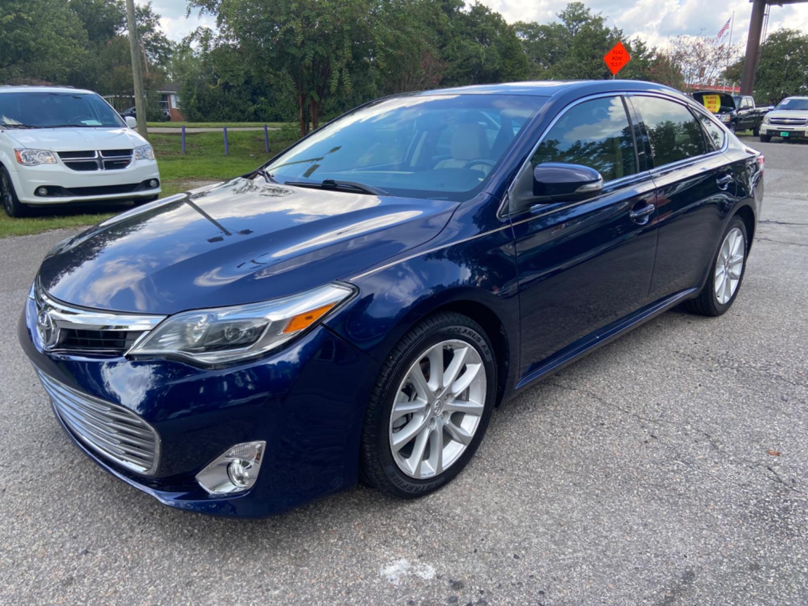 2013 BLUE TOYOTA AVALON BASE (4T1BK1EB3DU) with an 3.5L engine, Automatic transmission, located at 5103 Dorchester Rd., Charleston, SC, 29418-5607, (843) 767-1122, 36.245171, -115.228050 - Clean interior with Leather, Sunroof, Navigation, Backup Camera, CD/AUX/USB/Bluetooth, Dual Climate Control, Power Everything (windows, locks, seats, mirrors), Heated/Memory Seats, Push Button Start, Keyless Entry, Alloy Wheels. 124k miles Located at New Life Auto Sales! 2018-2023 Top 5 Finalist fo - Photo #2